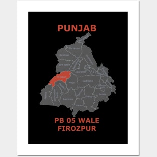 PB 05 Wale Firozpur Posters and Art